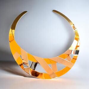 Rare Find- Tory Burch Choker "Basket Weave"